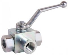 3 Way Ball Valve T Port