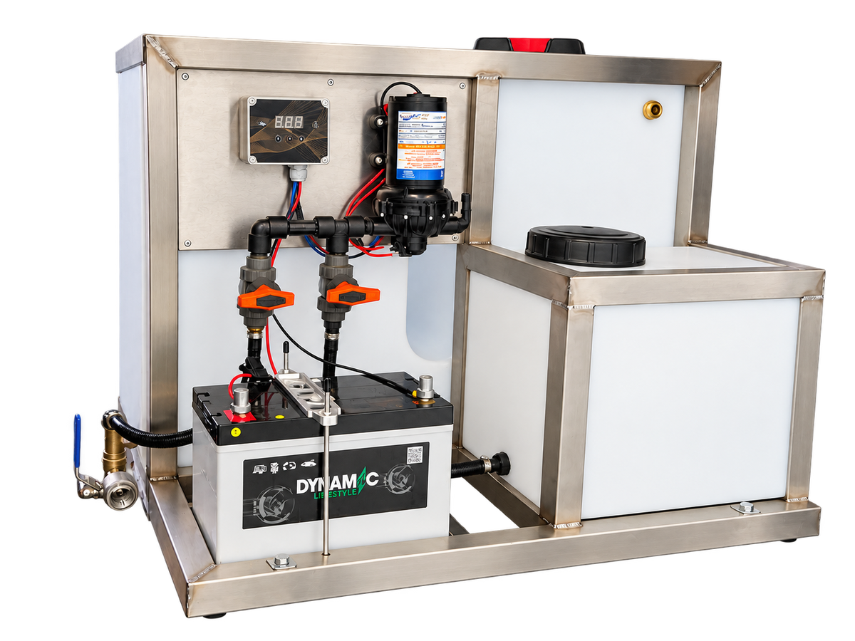MCS Van Mounted Softwash Proportioner System – 210 Litre
