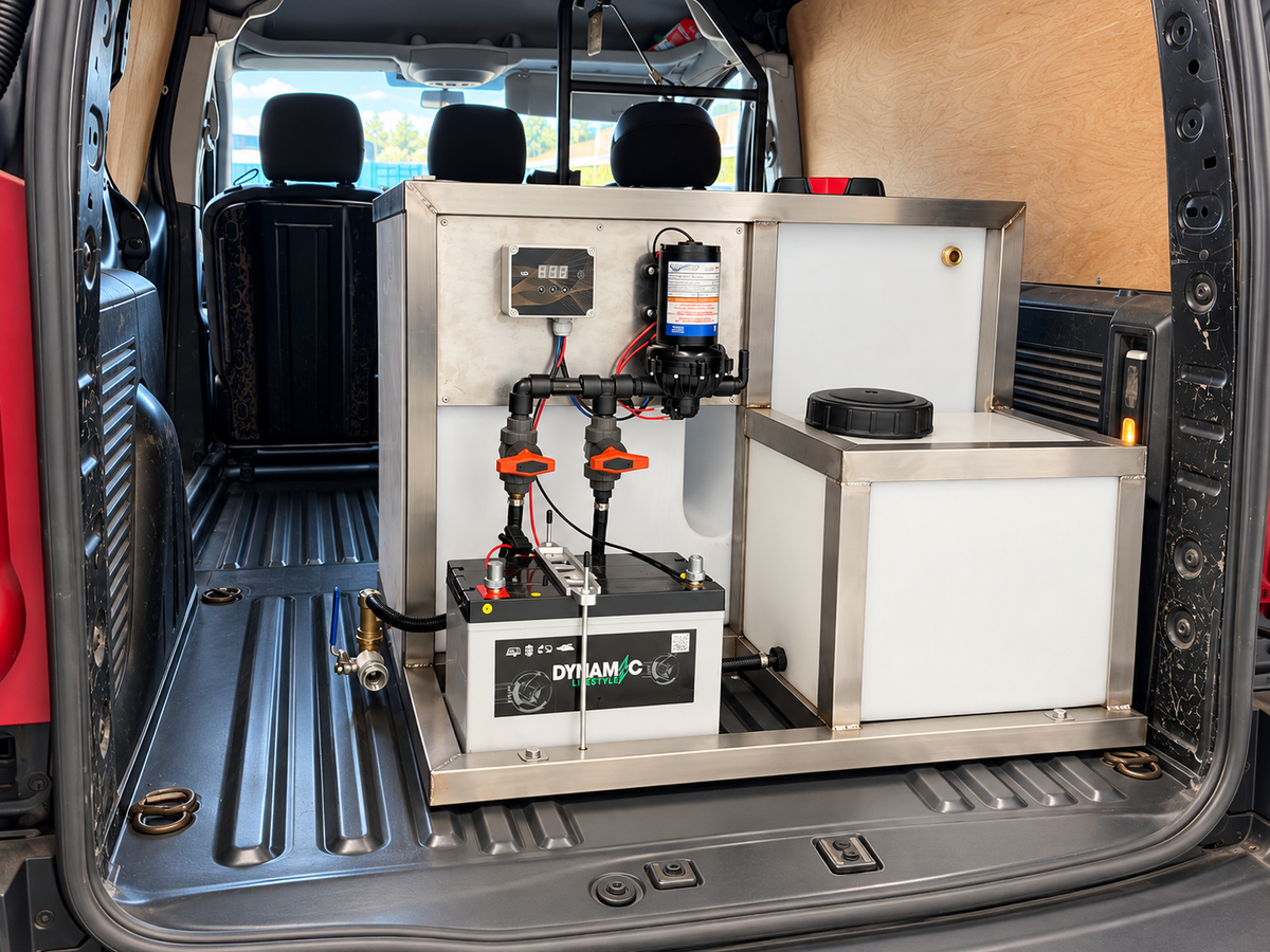 MCS Van Mounted Softwash Proportioner System – 210 Litre