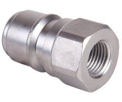 Maxi Quick Release Plug - Stainless Steel - 1/4" BSP Female