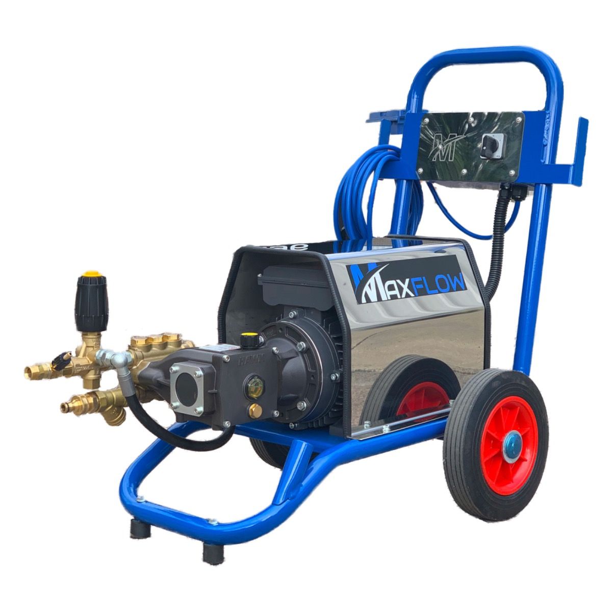 Maxflow C22-TS 11 LPM 120 Bar electric pressure washer with auto stop