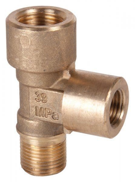 Brass Threaded Tees