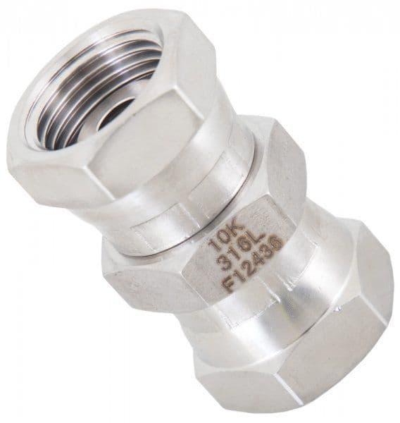 Stainless Steel Female Swivel Adaptors – 690 Bar
