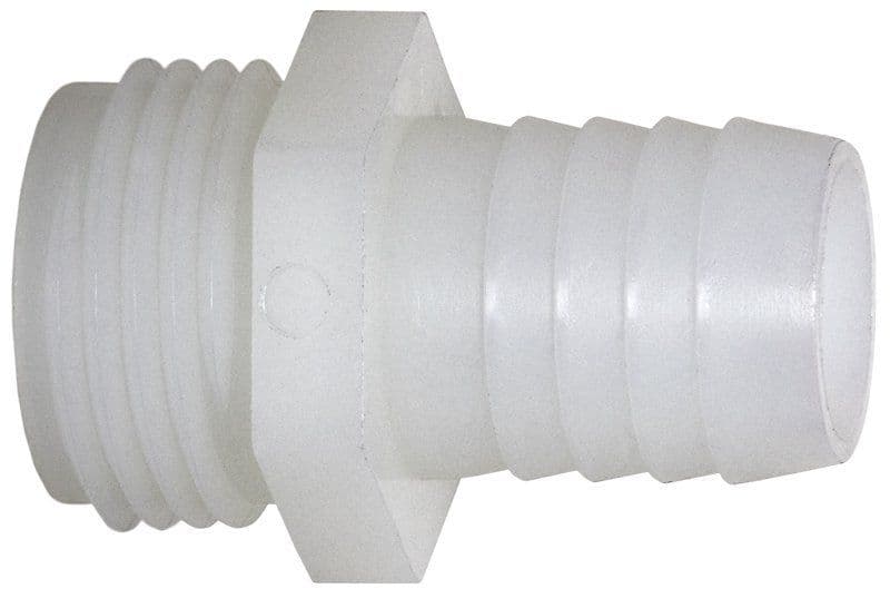 Nylon Hose Barb x Garden Hose Male Thread
