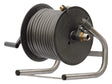 ST71 plastic manual hose reel with 15m black 300 bar sewer hose