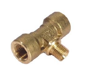 Brass Tee 3/8"F x 3/8"F x 3/8"F image 0