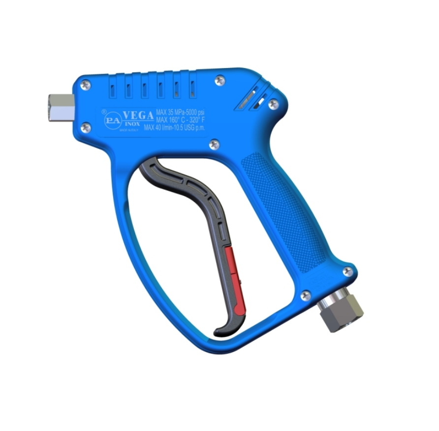 Vega Wash Gun - Blue, Stainless Steel image 0