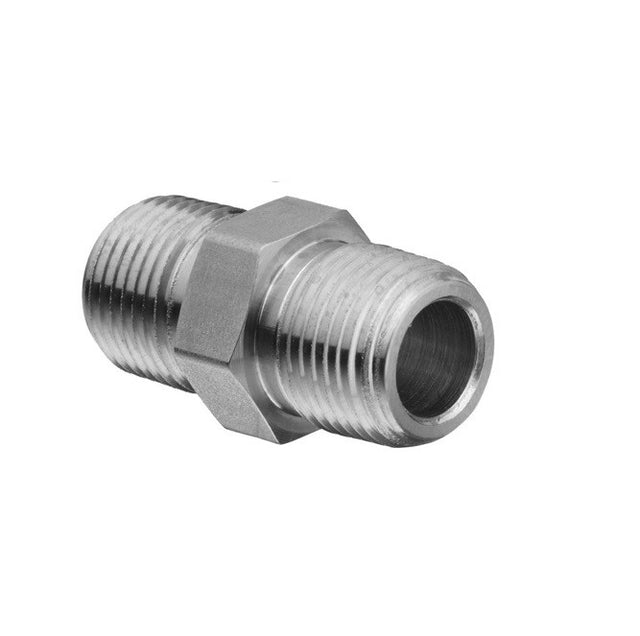 Stainless Steel Nipple 1/4"M x 1/4"M image 0