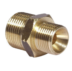 Brass M21 x M21 Nipple image 0