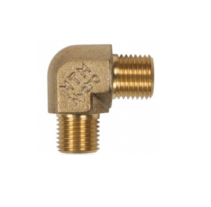 Brass Elbow 1/4"M x 1/4"M image 0