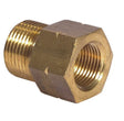 Brass Coupling 1/4"F x 1/2"M image 0