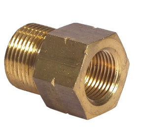 Brass Coupling 1/4"F x 1/2"M image 0