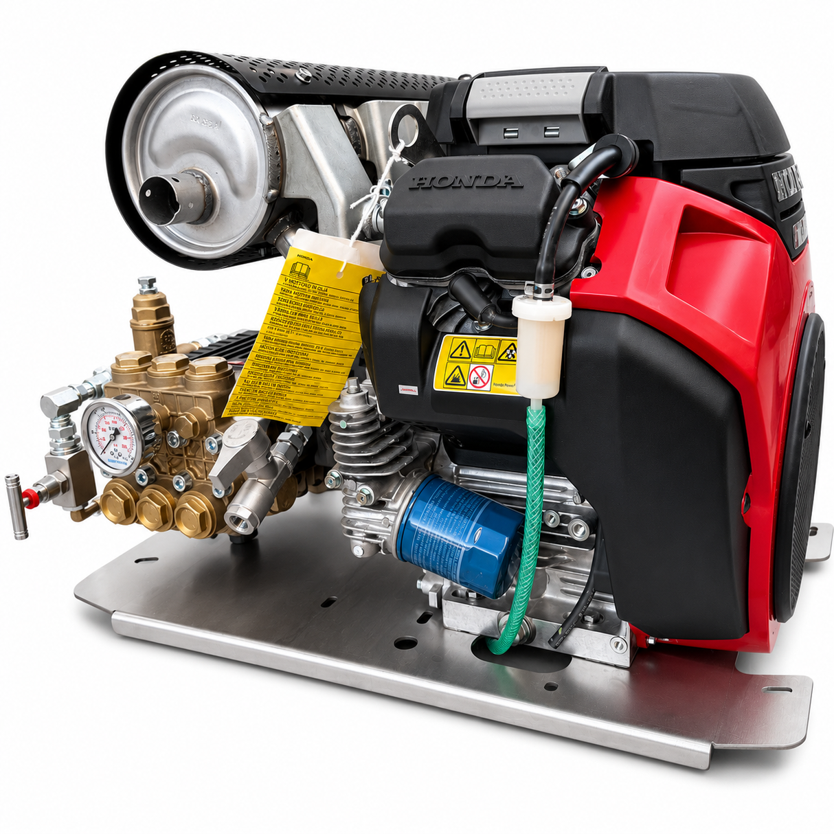 VORTEKS Honda GX630 Petrol Pressure Washer (skid)