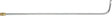 90° Underbody Lance Extension – 900mm – Bent 90°, Zinc Plated, 900mm
