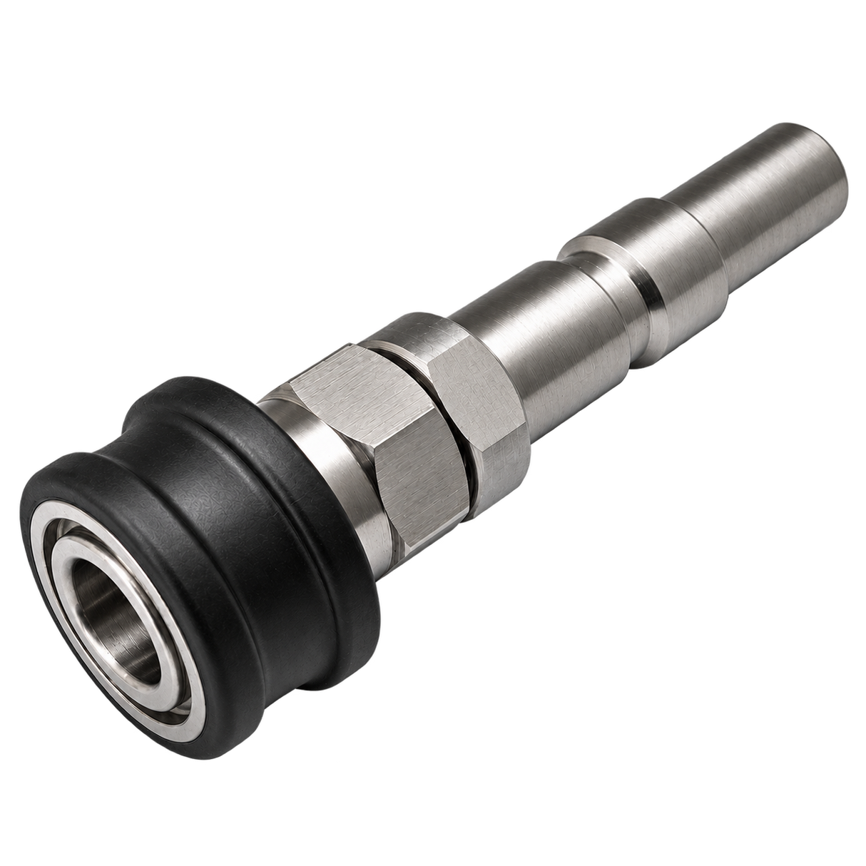 Stainless Steel Quick Release Adaptor – Kew Spigot to Mini QR Coupler