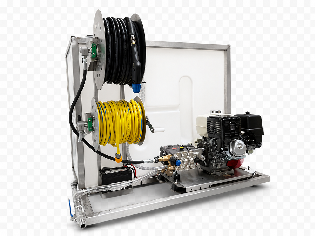 VORTEKS GX390 Cold Water Van Mounted Pressure Washer