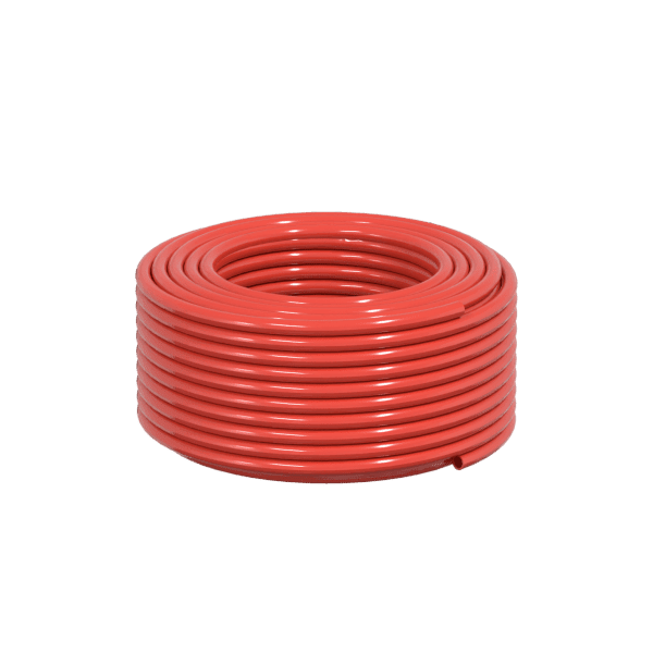 Red 6.3mm microbore window cleaning hose 100m