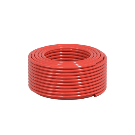 Red 6.3mm microbore window cleaning hose 100m