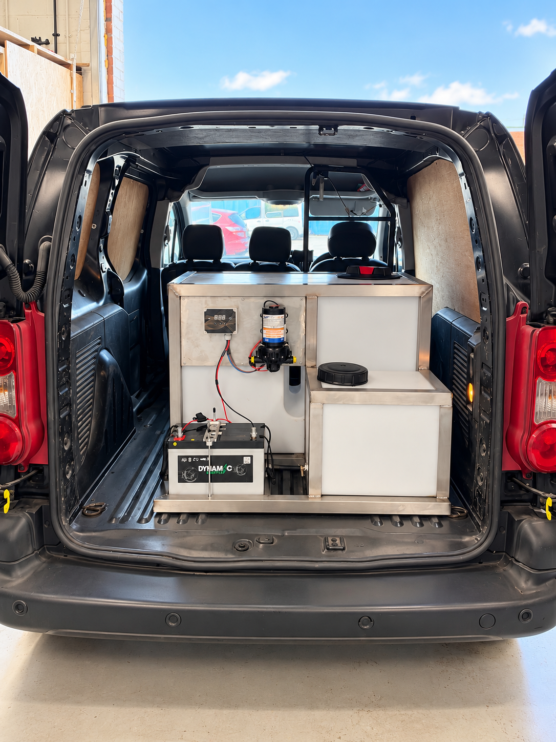 MCS Van Mounted Softwash Proportioner System – 210 Litre