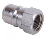Maxi Quick Release Plug - Chrome Plated Brass - 3/8" BSP Female