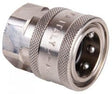 Maxi Quick Release Coupler - Nickel Plated Brass - 3/8" BSP Female