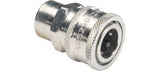 Midi Quick Release Connector – Nickel Plated Brass Coupler