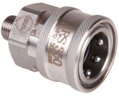Maxi Quick Release Coupler - Stainless Steel - 1/4" BSP Male