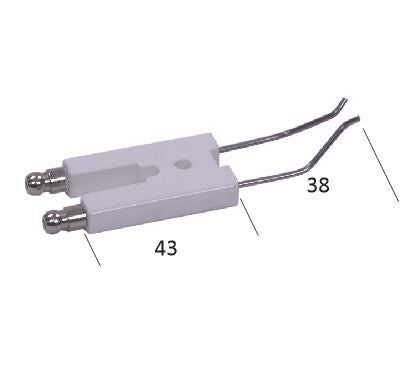 Electrode for Idromatic/Fisa/Stello etc (Twin) image 0