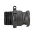 Banjo polypropylene flange x cam lever adaptor