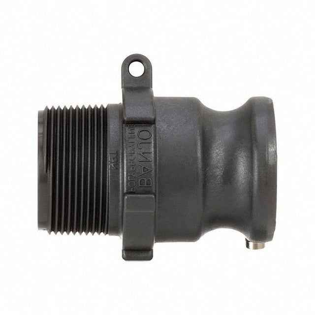 Banjo polypropylene cam lever adaptor x male thread