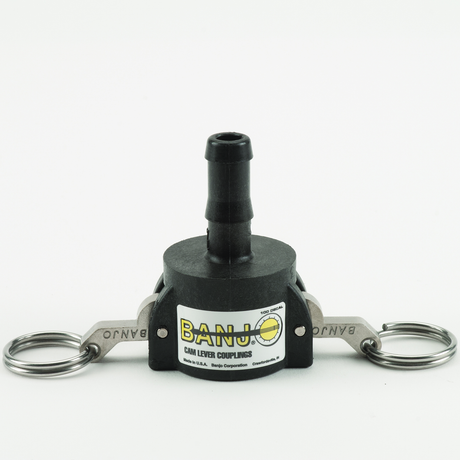 Banjo polypropylene cam lever coupler x female thread