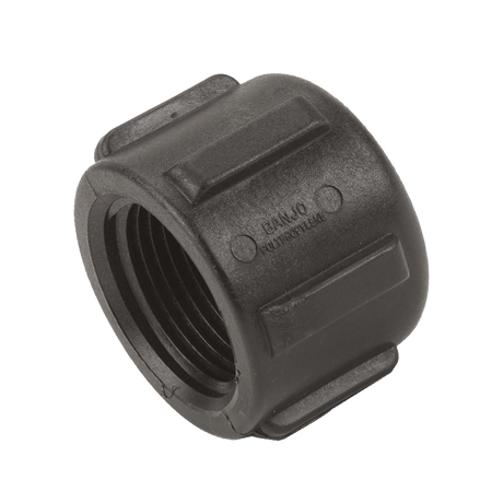Banjo polypropylene female NPT pipe cap