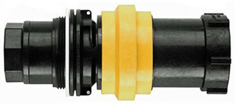 Banjo polypropylene dry poppet coupling