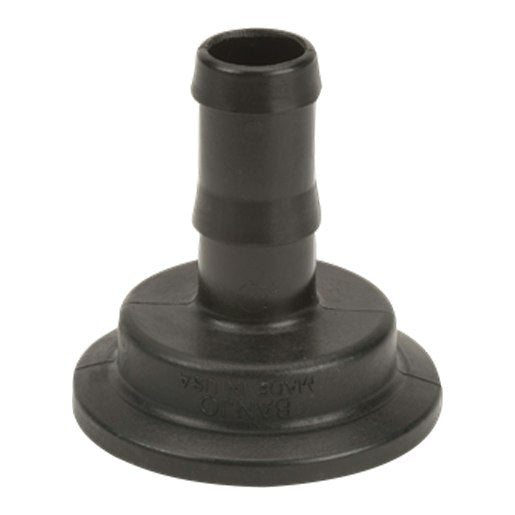 Banjo polypropylene flange x hose barb