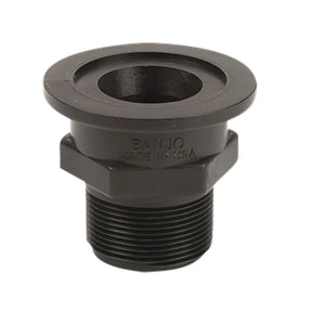 Banjo polypropylene 90 degree flanged coupling