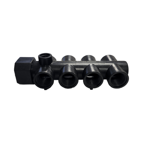 Banjo polypropylene manifold 3/4 inch inlet 8 x 1/2 inch outlets