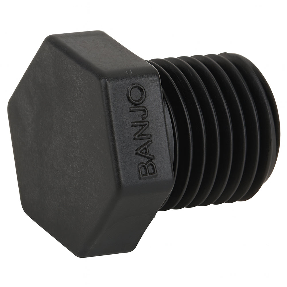 Banjo polypropylene male NPT plug