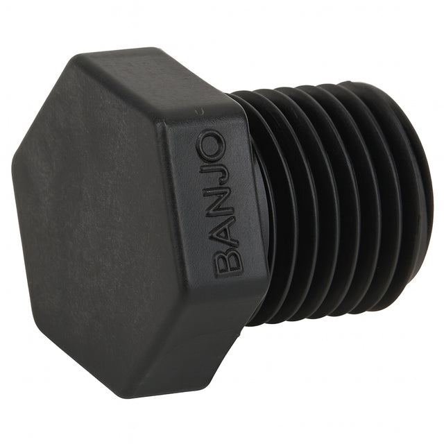 Banjo polypropylene male NPT plug