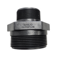 Banjo polypropylene male NPT reducer nipple