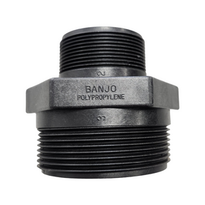 Banjo polypropylene male NPT reducer nipple