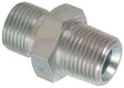 Plated Steel BSP x BSP Taper Male Threaded Nipples