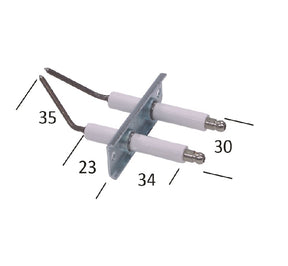Electrode for Faip/Vaportec (Twin) image 0