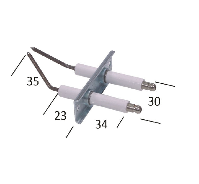 Electrode for Faip/Vaportec (Twin) image 0