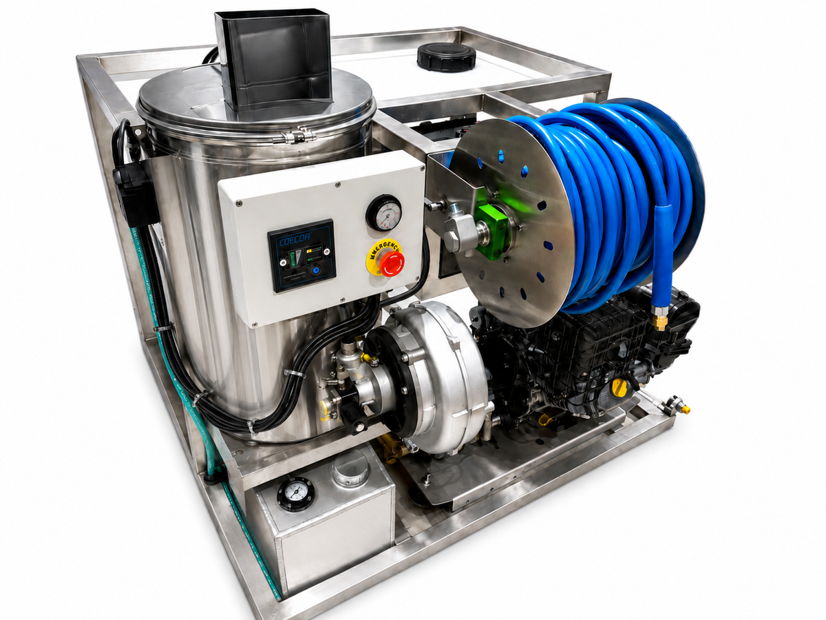 VORTEKS Pro Hot Water Van Mounted Pressure Washer