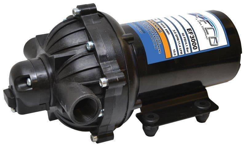 Everflo EF3000 12V diaphragm pump 11.4 LPM
