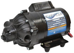 Everflo EF7000 12V high flow softwash diaphragm pump 26.5 LPM