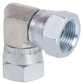 Plated Steel Female Threaded Elbow Swivels
