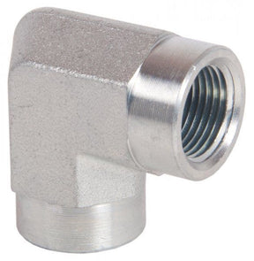 Plated Steel Female Threaded Fixed Elbows