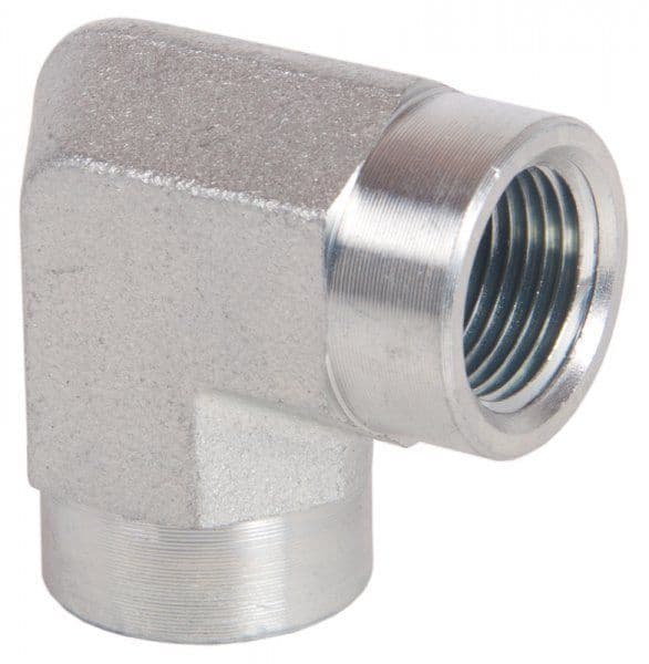 Plated Steel Female Threaded Fixed Elbows
