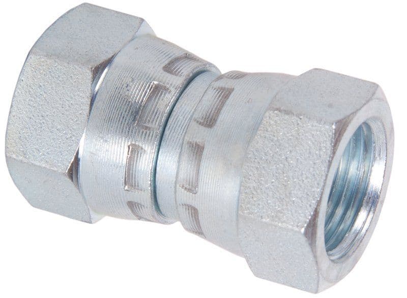 Plated Steel Female Threaded Swivel Adaptors